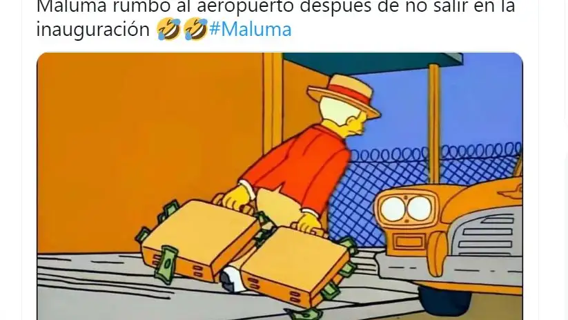 Los mejores memes por el plantón de Maluma al Mundial de Qatar 2022 Los mejores memes por el plantón de Maluma al Mundial de Qatar 2022