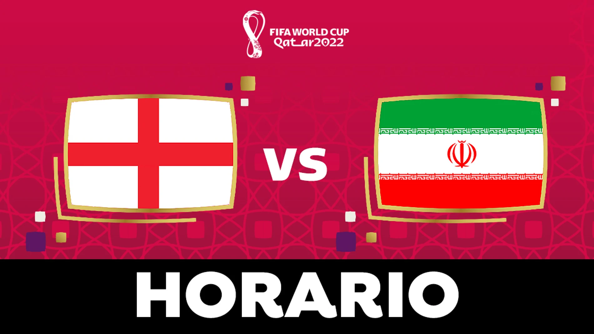 Alineación de Inglaterra contra Irán en el de del B del Mundial 2022