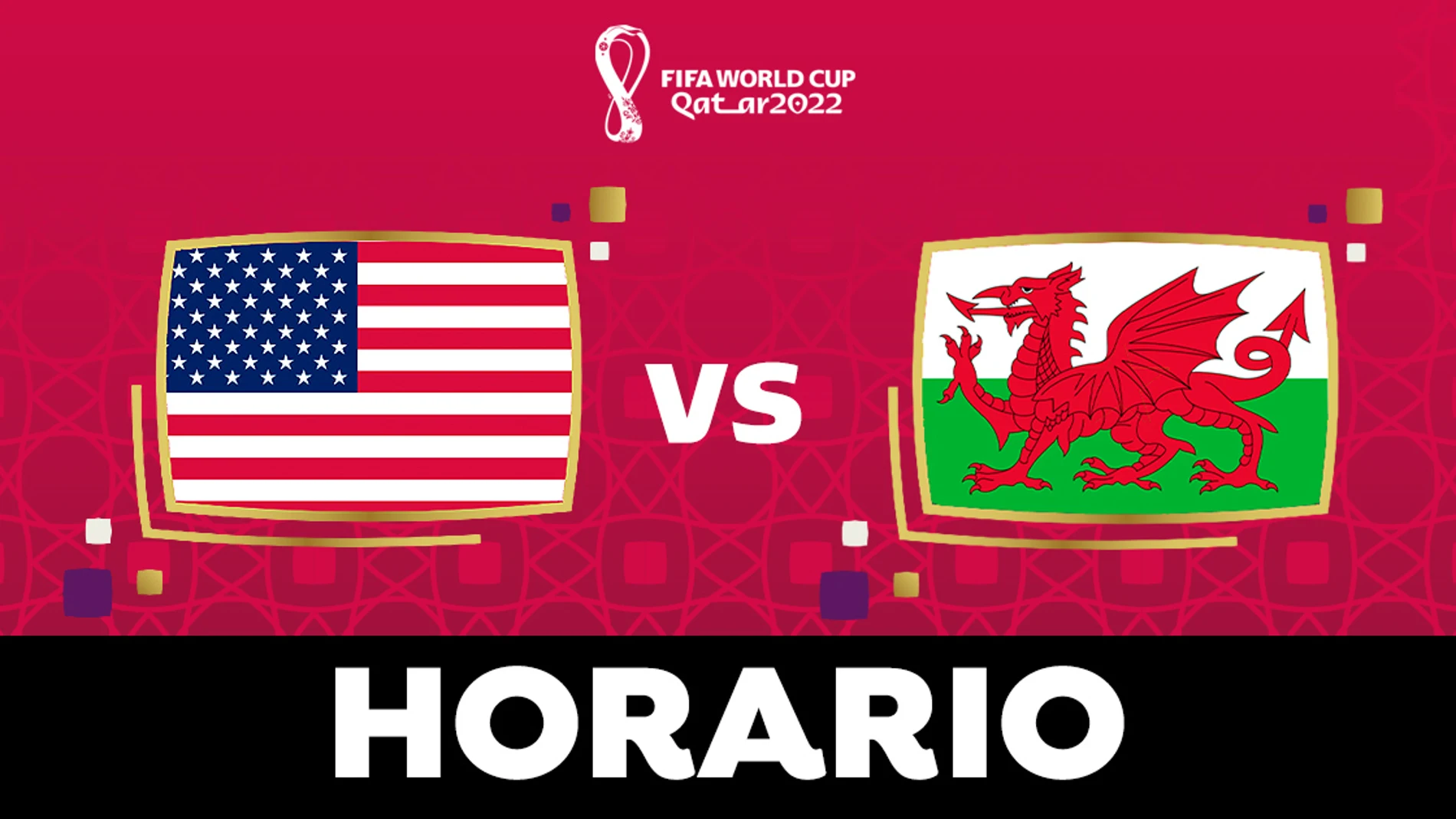 Estados Unidos - Gales: Horario, alineaciones y dónde ver el partido del Mundial 2022 en directo