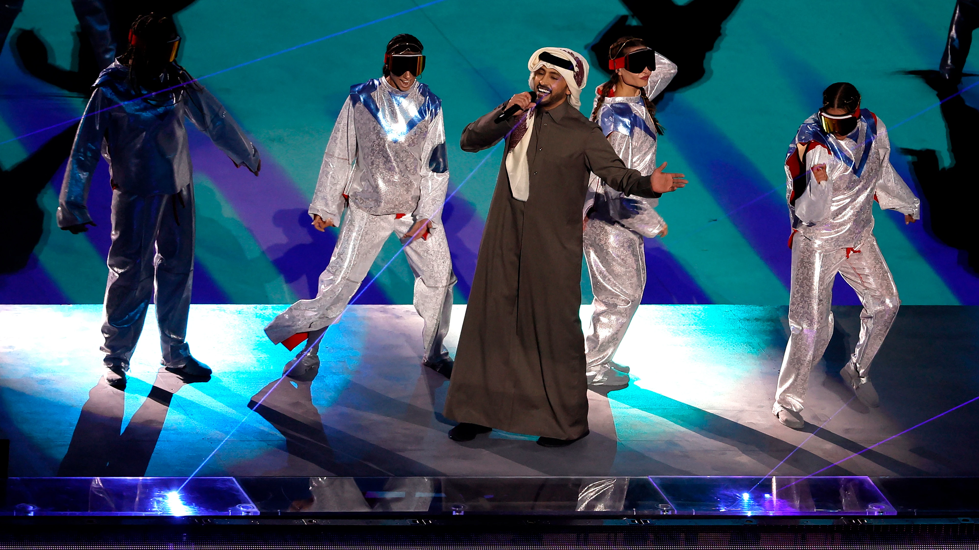Una fiesta multicultural con Morgan Freeman como protagonista: así ha sido la inauguración del Mundial de Qatar Una fiesta multicultural con Morgan Freeman como protagonista: así ha sido la inauguración del Mundial de Qatar