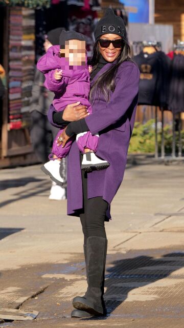 Naomi Campbell y su hija