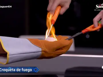 Marron, Pablo Motos y David Verdaguer se lanzan una bola de fuego y... ¡no se queman! Marron, Pablo Motos y David Verdaguer se lanzan una bola de fuego y... ¡no se queman!