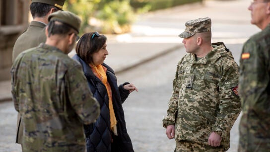 La ministra de Defensa, Margarita Robles
