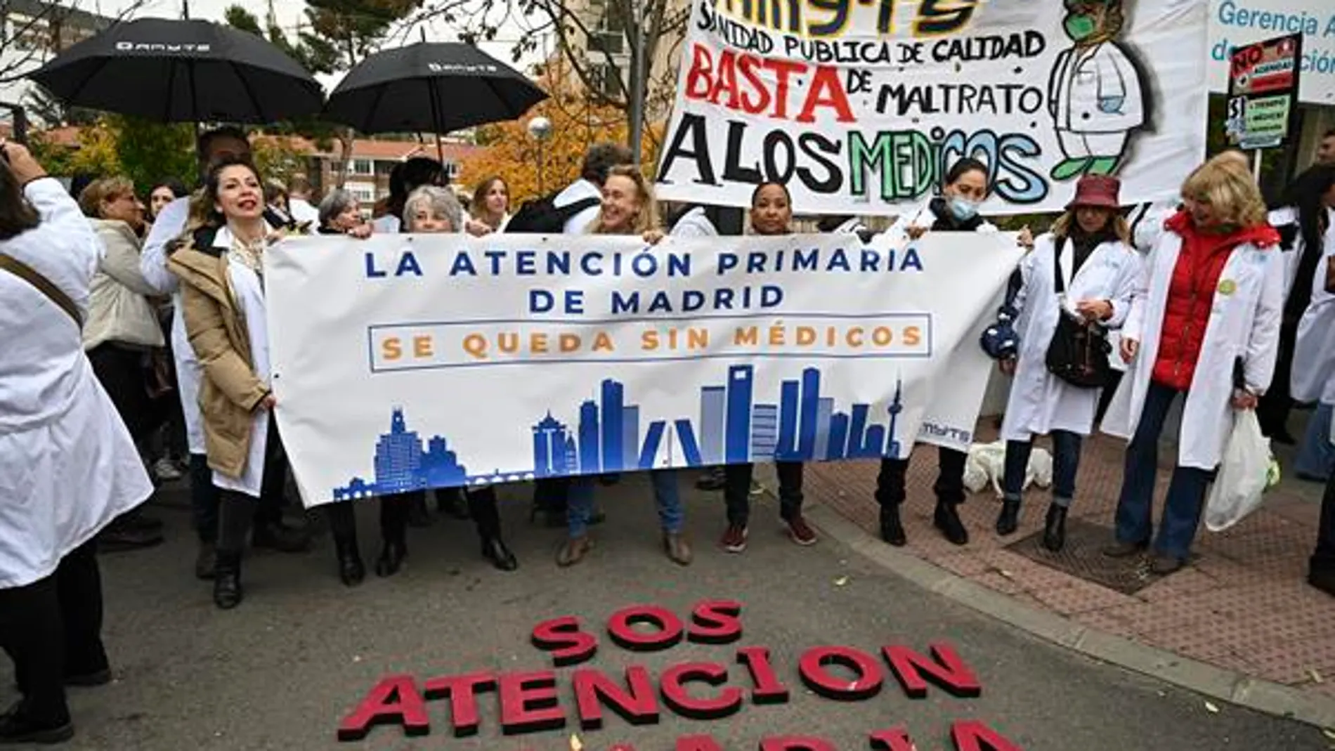 Huelga de la Atención Primaria en Madrid