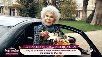 Así recuerdan Eugenia y Cayetano Martínez de Irujo a la duquesa de Alba en el octavo aniversario de su fallecimiento