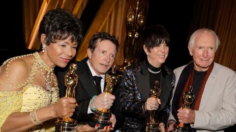  Euzhan Palcy, Michael J. Fox, Diane Warren y Peter Weir