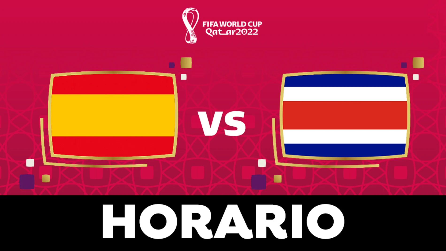 España - Costa Rica: Horario ver el partido del Mundial Qatar en directo