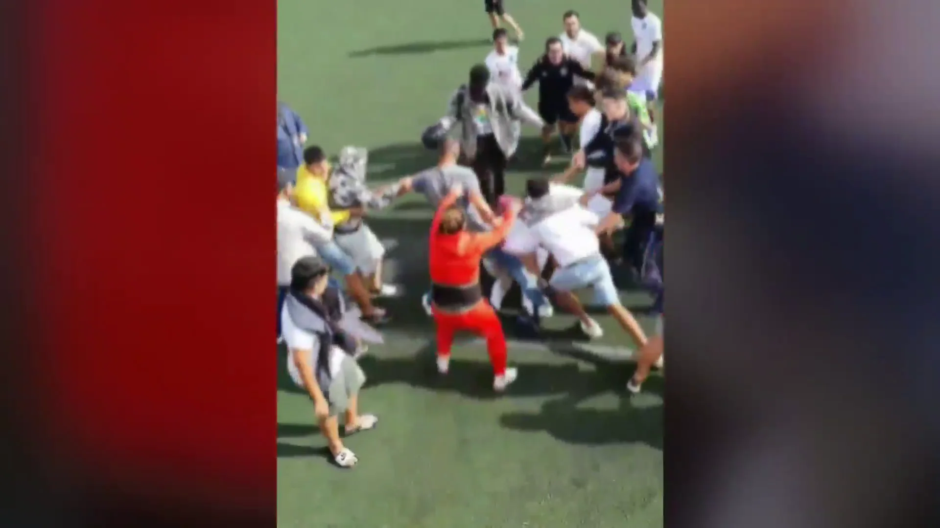 Batalla campal en Tenerife