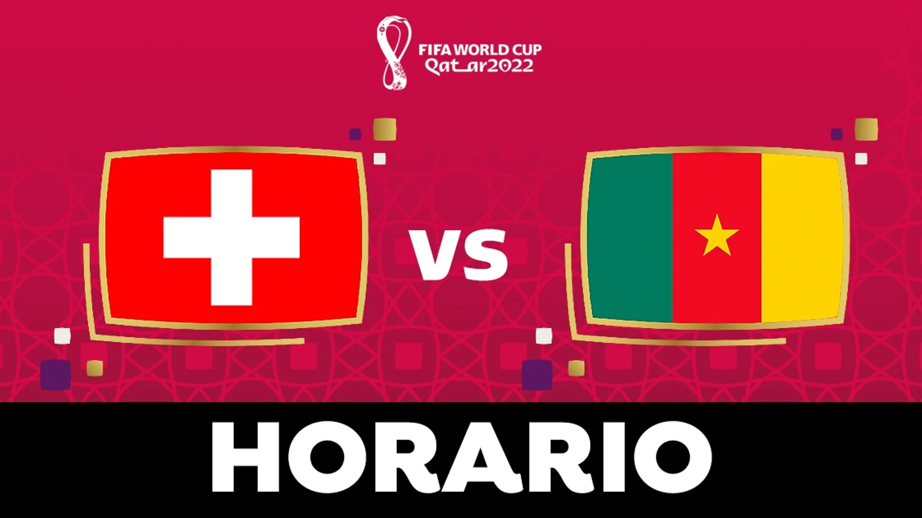 Suiza - Camerún: Horario, alineaciones y dónde ver el partido del Mundial de Qatar 2022 en directo