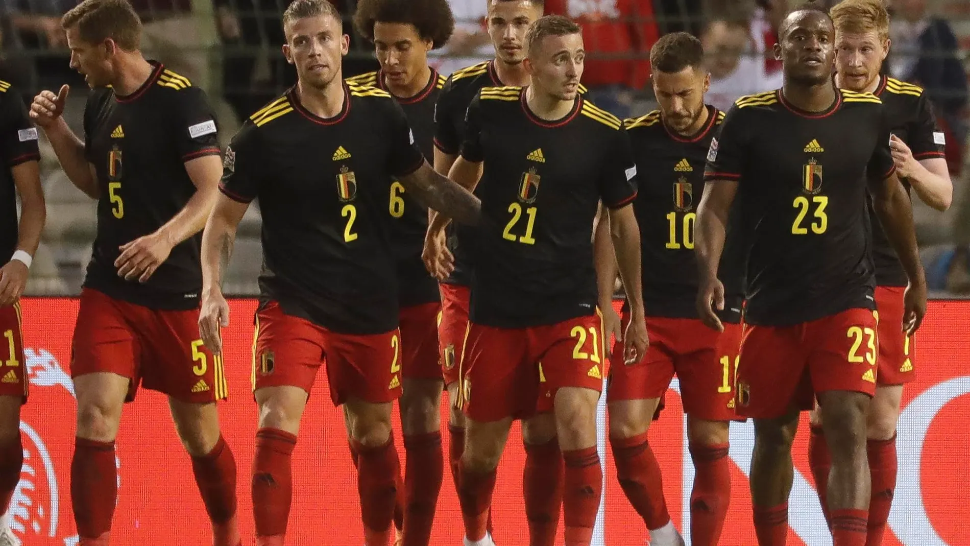 La selección de Bélgica