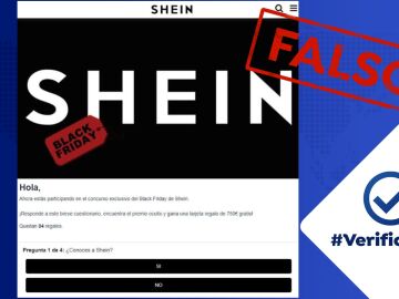 El sorteo de la tarjeta regalo de Shein por el Black Friday: la última estafa viral