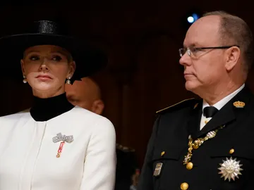 Alberto de Mónaco y su mujer, la princesa Charlene Alberto de Mónaco y su mujer, la princesa Charlene
