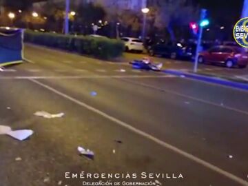 Colisión mortal de una moto contra un coche