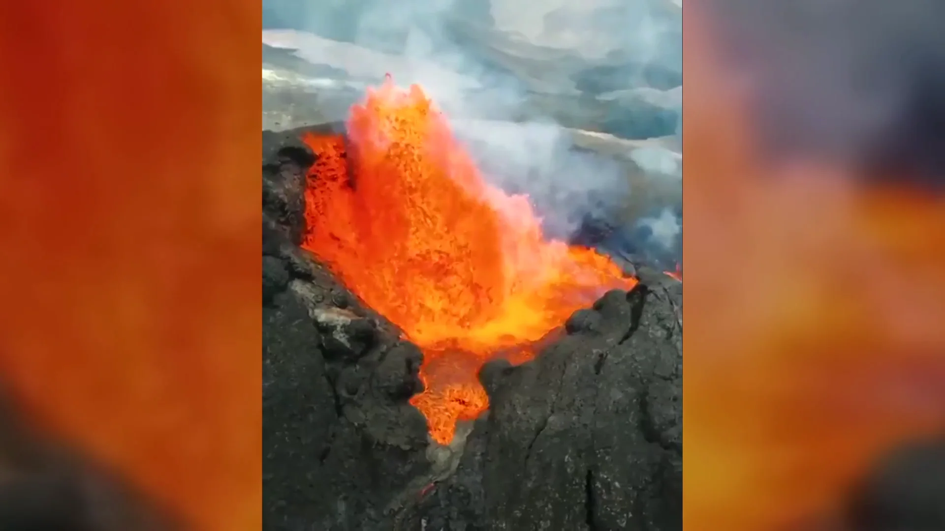 El volcán Shiveluch, en Rusia El volcán Shiveluch, en Rusia