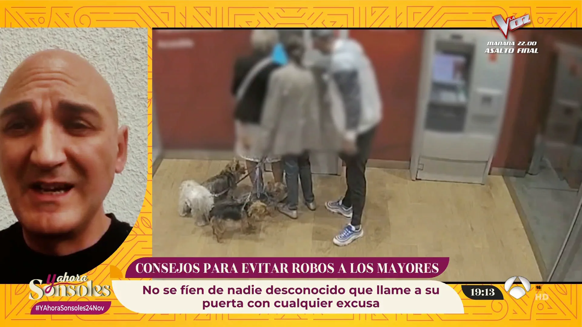 Estos son los consejos a seguir para evitar los robos a personas mayores
