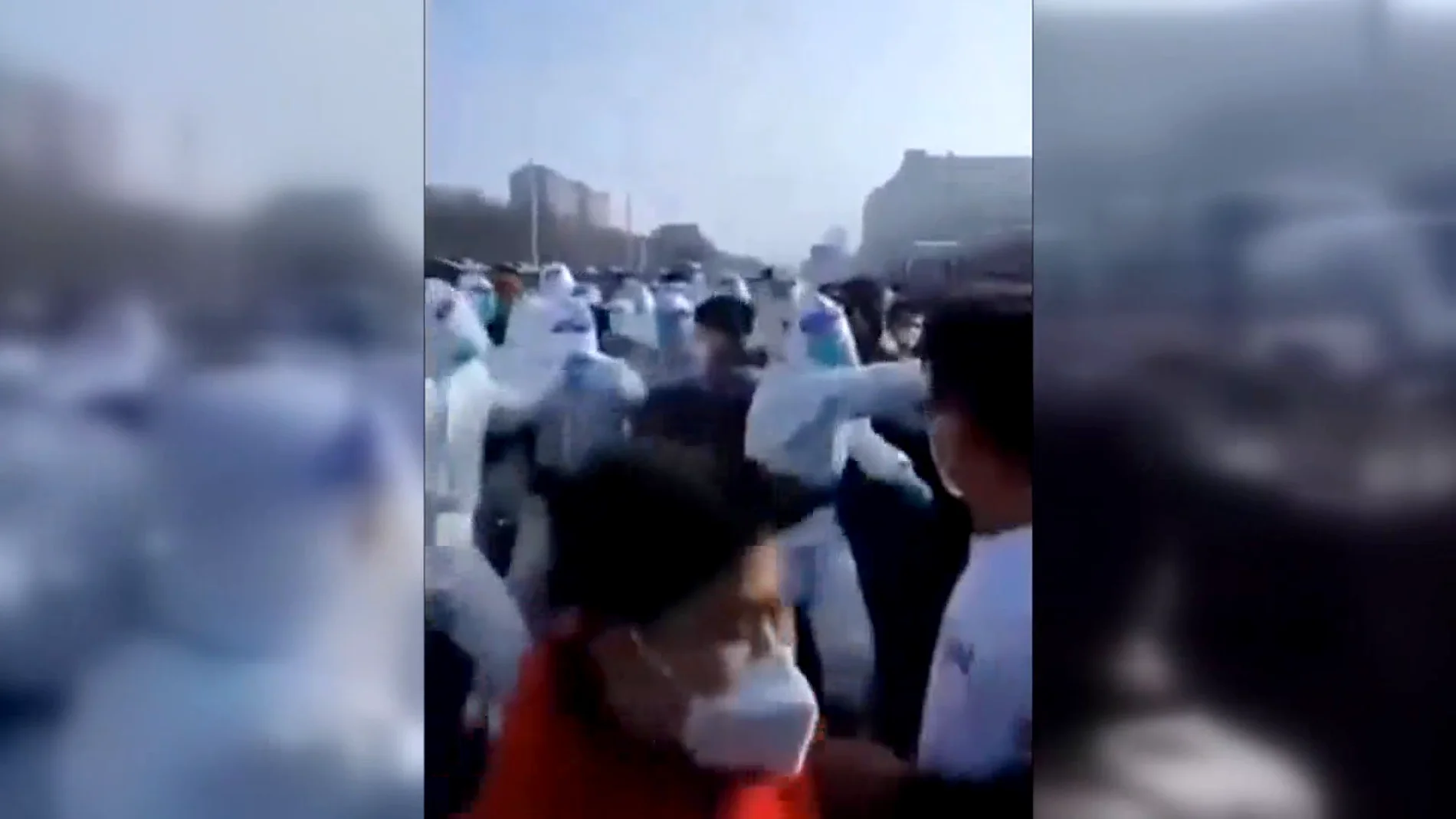 Protestas en China