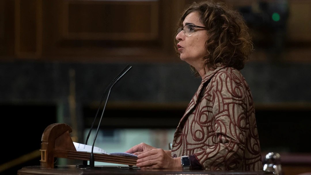 Mar&iacute;a Jes&uacute;s Montero, ministra de Hacienda