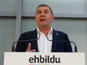 El coordinador general de EH Bildu, Arnaldo Otegi, en una imagen de archivo El coordinador general de EH Bildu, Arnaldo Otegi, en una imagen de archivo