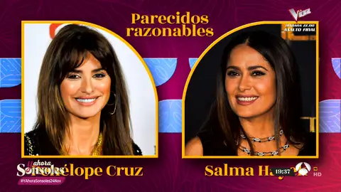 El parecido entre Penélope Cruz y Salma Hayek, el ejemplo perfecto de que todos tenemos un doble El parecido entre Penélope Cruz y Salma Hayek, el ejemplo perfecto de que todos tenemos un doble
