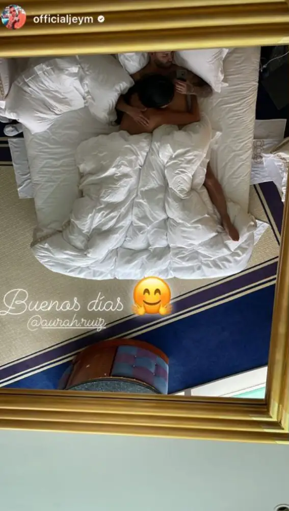 La íntima foto de Jesé Rodríguez y Aurah Ruiz