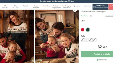 Jerséis de Navidad para toda la familia. Jerséis de Navidad para toda la familia.