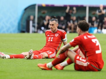 La decepción de Bale tras la derrota de Gales ante Irán