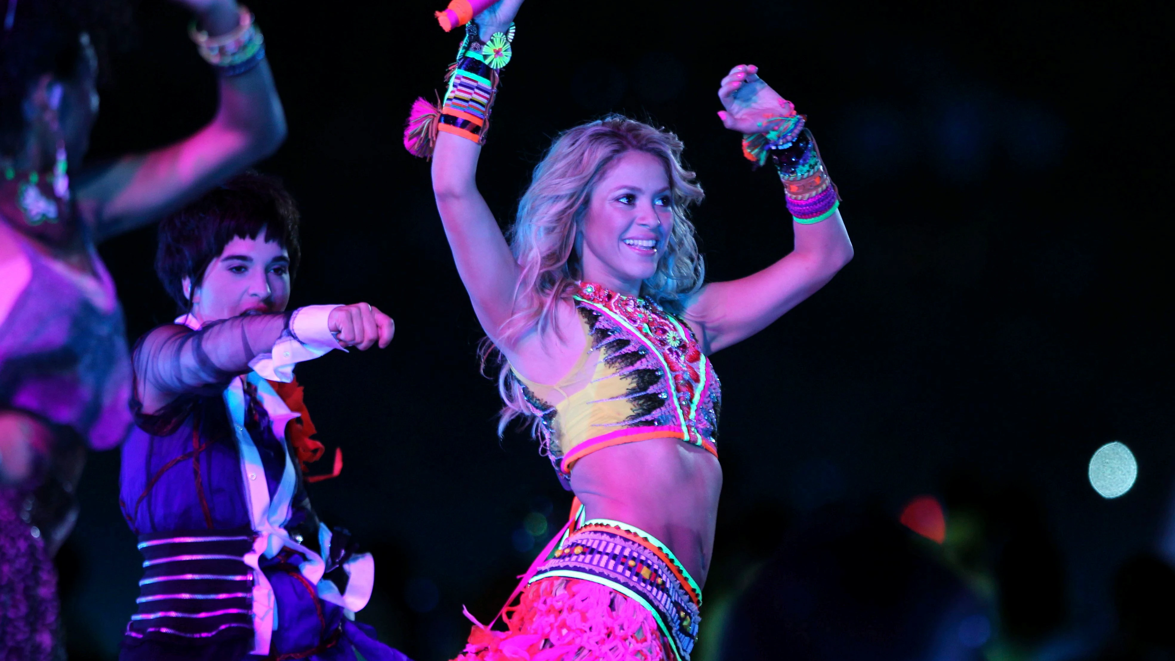 Shakira en sus actuaciones