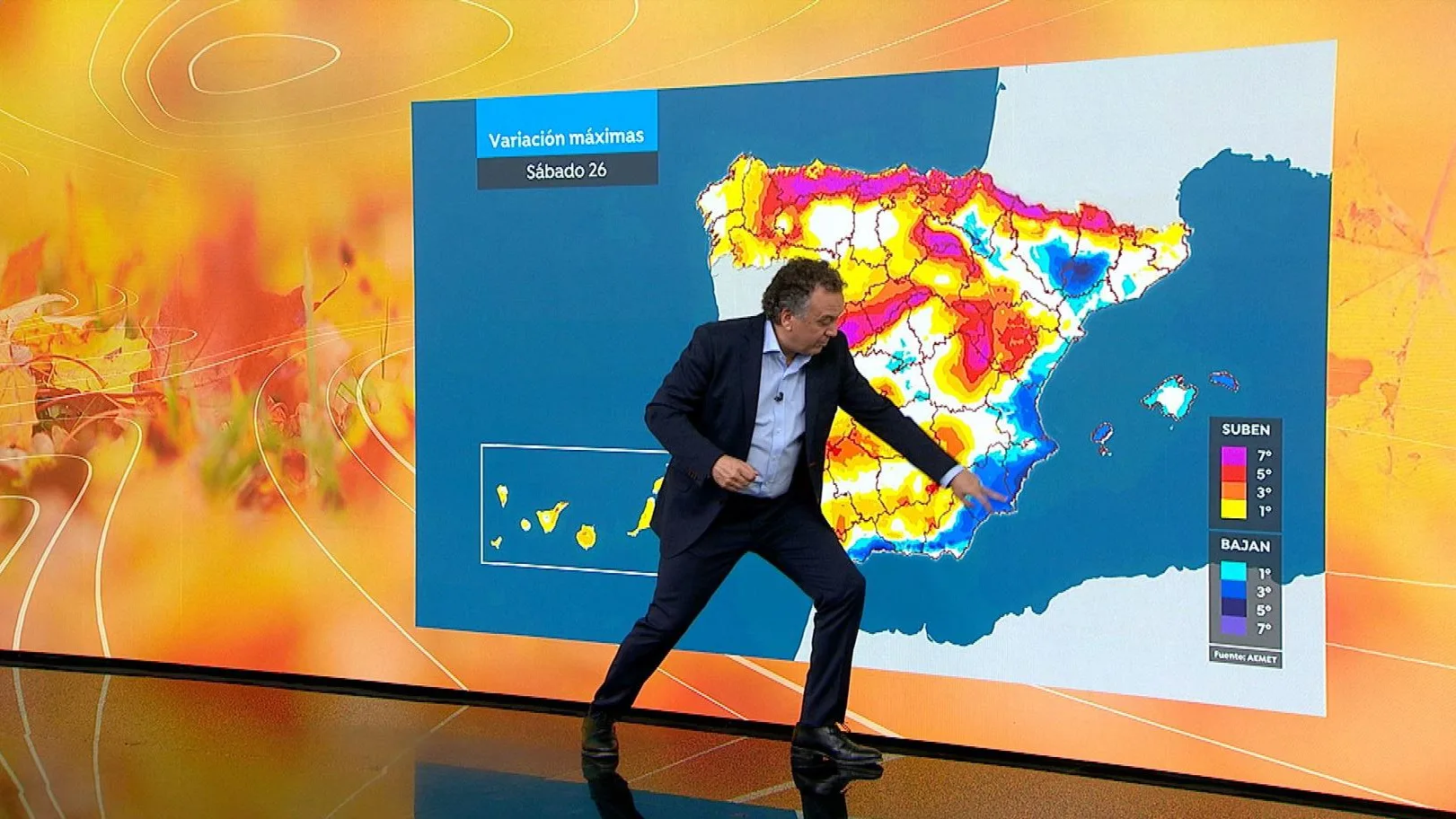 La previsi&oacute;n del tiempo de Roberto Brasero