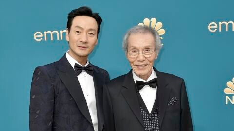 Park Hae-soo y O Yeong-su en los Emmy