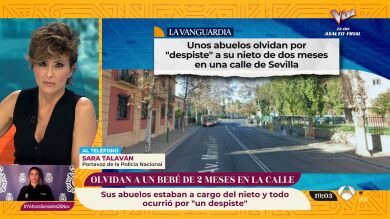 Unos abuelos olvidan a su nieto de dos meses en una calle de Sevilla tras un despiste