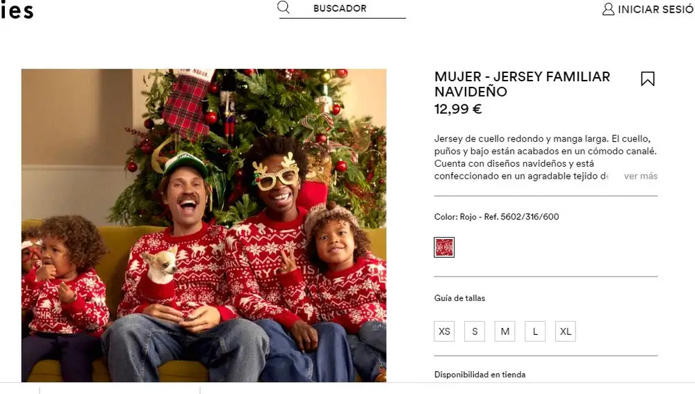 Jerseis navideños para toda la familia.