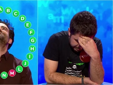 ¡Tan cerca! Las dos palabras que dejan a Orestes y a Rafa a un paso del bote en 'El Rosco' ¡Tan cerca! Las dos palabras que dejan a Orestes y a Rafa a un paso del bote en 'El Rosco'