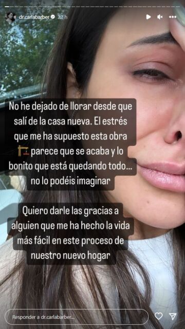 Captura Instagram Carla Barber