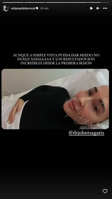 Captura Instagram Vicky Martín Berrocal Captura Instagram Vicky Martín Berrocal