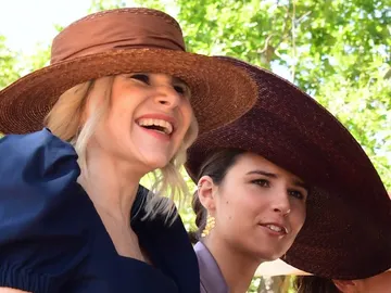 Eugenia Martínez de Irujo y Tana Rivera Eugenia Martínez de Irujo y Tana Rivera