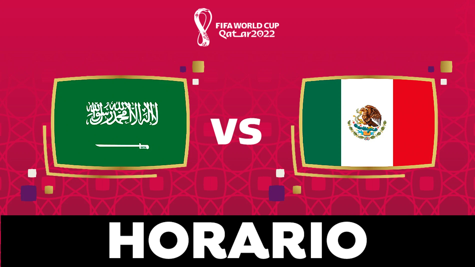 Arabia Saudí - México: alineaciones y dónde ver partido del Grupo del Mundial de