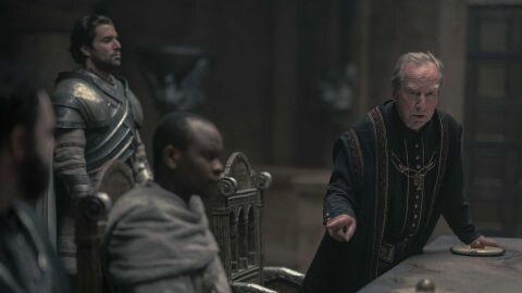 Lyman Beesbury y Criston Cole en 'La Casa del Dragón'