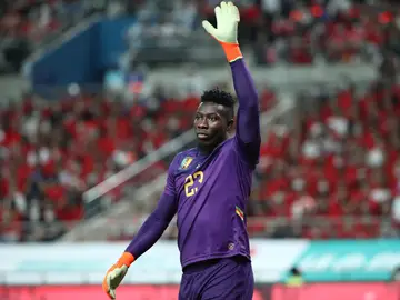 El portero de Camerún, André Onana El portero de Camerún, André Onana