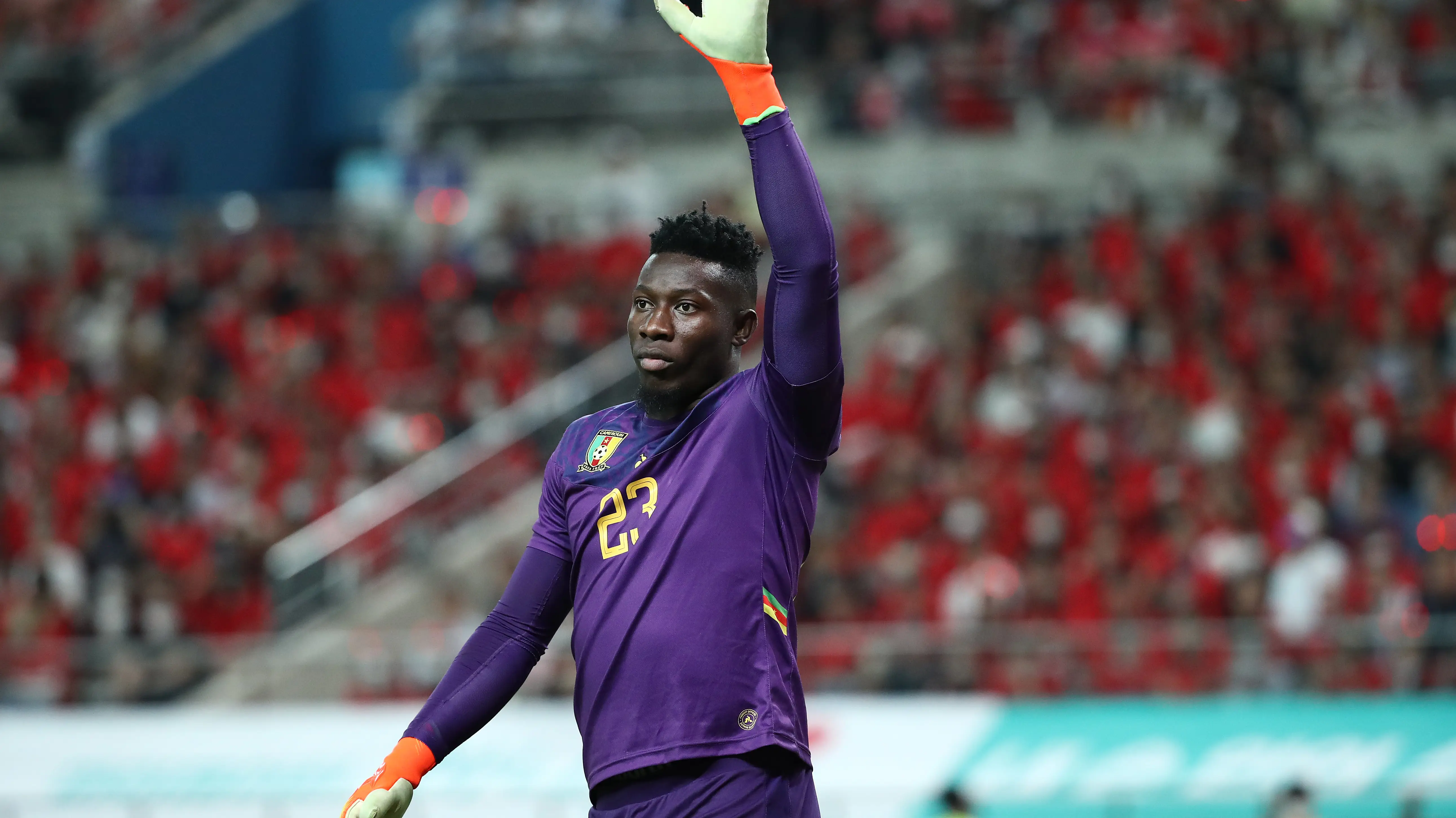 El portero de Camerún, André Onana El portero de Camerún, André Onana