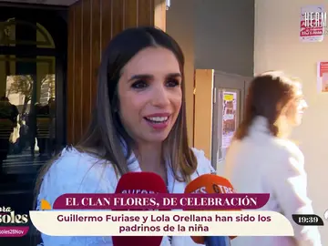 La familia Flores, reunida en una ocasión especial: el bautizo de Nala, la hija pequeña de Elena Furiase La familia Flores, reunida en una ocasión especial: el bautizo de Nala, la hija pequeña de Elena Furiase