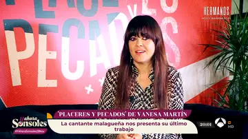 Vanesa Martín presenta su octavo álbum, ‘Placeres y pecados’: "Reivindico la normalidad a la hora de vivir"