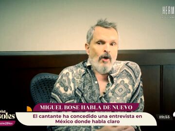 Miguel Bosé, contundente en su última entrevista en México: “Mi vida es mía y me la gestiono a mi antojo"