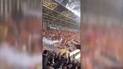 Tragedia en el fútbol turco Tragedia en el fútbol turco