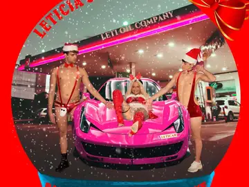 Portada del nuevo villancico de Leticia Sabater 'Papá Noel, lléname el tanke' Portada del nuevo villancico de Leticia Sabater 'Papá Noel, lléname el tanke'