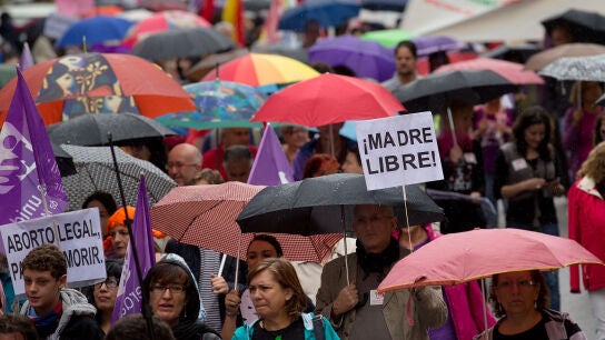 Manifestaci&oacute;n a favor del aborto