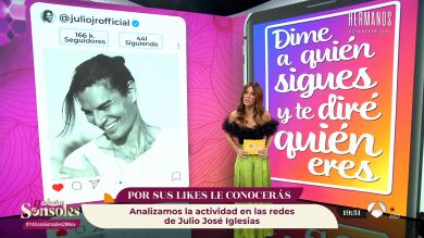 Tamara Gorro analiza a fondo las redes de Julio Iglesias Jr: ¡Conocemos sus gustos más ocultos!