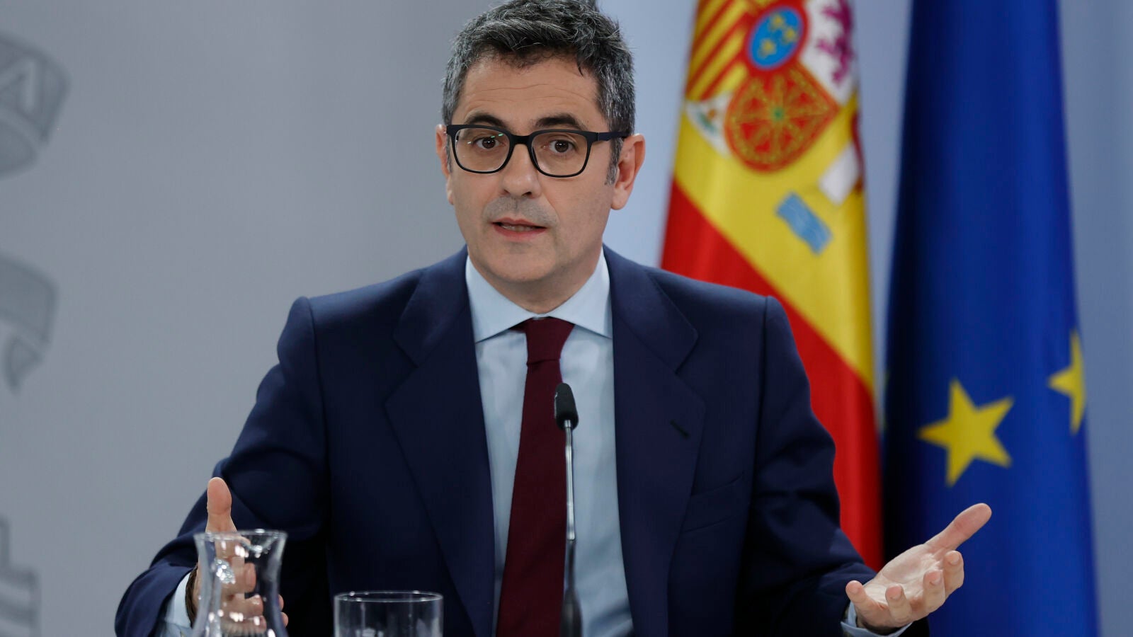 Félix Bolaños apunta contra el PP y al CGPJ: 