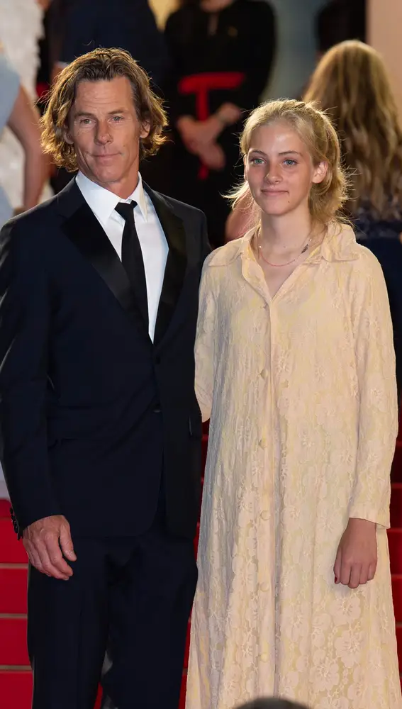 Hazel Moder y Daniel Moder, hija y marido de Julia Roberts en el Festival de Cannes