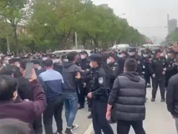 Enfrentamientos en Wuhan