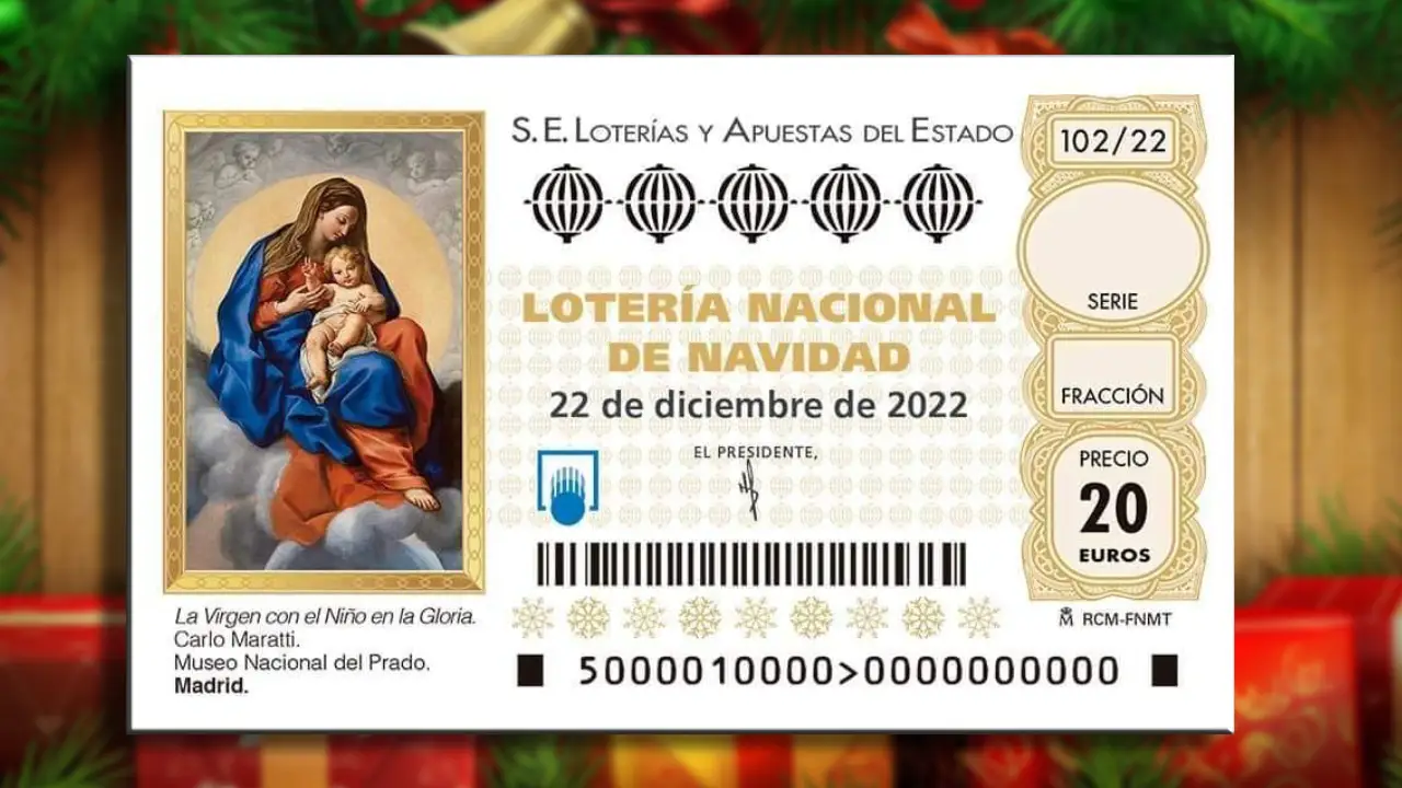 Décimo de la Lotería de Navidad 2022 Décimo de la Lotería de Navidad 2022